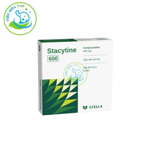 Stacytine 600 Stella - Hộp 1 tuýp x 10 viên